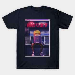 Vaporwave Aesthetic cyberpunk retro T-Shirt